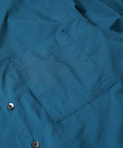 FRIZMWORKS(フリズムワークス)の「TYPEWRITER RELAXED SHIRT _ VINTAGE BLUE(シャツ/ブラウス・メンズ・その他・MEDIUM/LARGE/X-LARGE)」の5枚目の写真