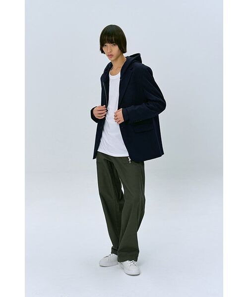 MUSINSA STANDARD(ムシンサスタンダード)の「リラックスベーシックブレザー【ネイビー】(テーラードジャケット・メンズ・その他・X-LARGE/XX-LARGE/MEDIUM/LARGE)」の12枚目の写真