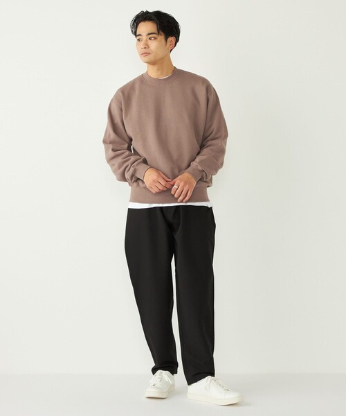 SHIPS Colors(シップス カラーズ)の「SHIPS Colors:〈洗濯機可能〉バックフリース ストレッチ イージー パンツ◇(その他パンツ・メンズ・ネイビー/ベージュ/ブラック・X-LARGE/LARGE/MEDIUM)」の19枚目の写真