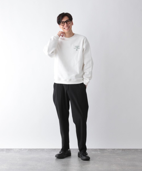 GLOBAL WORK（グローバルワーク）の「グラフィックスウェットプルオーバー/611146（スウェット・メンズ・ホワイト系その他3/チャコールグレー/ブラック/ホワイト系その他2/ホワイト/ネイビー・SMALL/MEDIUM/LARGE/X-LARGE）」の7枚目の写真