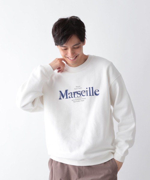 GLOBAL WORK（グローバルワーク）の「グラフィックスウェットプルオーバー/611146（スウェット・メンズ・ホワイト系その他3/チャコールグレー/ブラック/ホワイト系その他2/ホワイト/ネイビー・SMALL/MEDIUM/LARGE/X-LARGE）」の14枚目の写真