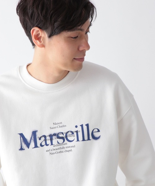 GLOBAL WORK（グローバルワーク）の「グラフィックスウェットプルオーバー/611146（スウェット・メンズ・ホワイト系その他3/チャコールグレー/ブラック/ホワイト系その他2/ホワイト/ネイビー・SMALL/MEDIUM/LARGE/X-LARGE）」の16枚目の写真