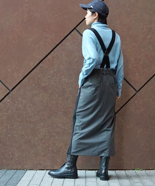 JOURNAL STANDARD LUXE（ジャーナルスタンダード　ラックス）の「カシミヤ タートルネックプルオーバー（ニット/セーター・レディース・チャコールグレー/ホワイト/ブラウン/スカイブルー・FREE）」の12枚目の写真