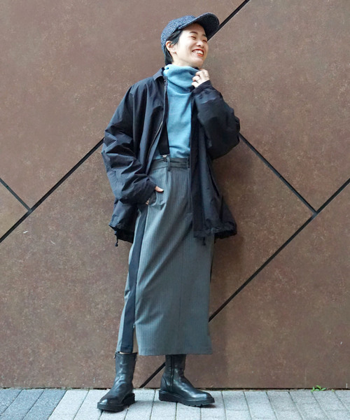 JOURNAL STANDARD LUXE（ジャーナルスタンダード　ラックス）の「カシミヤ タートルネックプルオーバー（ニット/セーター・レディース・チャコールグレー/ホワイト/ブラウン/スカイブルー・FREE）」の13枚目の写真