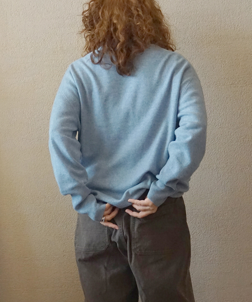 JOURNAL STANDARD LUXE（ジャーナルスタンダード　ラックス）の「カシミヤ タートルネックプルオーバー（ニット/セーター・レディース・チャコールグレー/ホワイト/ブラウン/スカイブルー・FREE）」の17枚目の写真