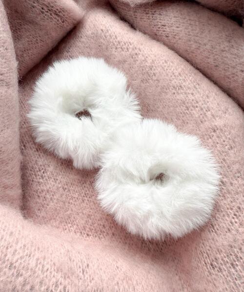 WEGO（ウィゴー）の「WEGO/【2点セット】ファーヘアゴム（ヘアゴム・レディース・ホワイト/ライトピンク・FREE）」の17枚目の写真