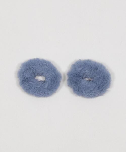 WEGO（ウィゴー）の「WEGO/【2点セット】ファーヘアゴム（ヘアゴム・レディース・ホワイト/ライトピンク・FREE）」の6枚目の写真