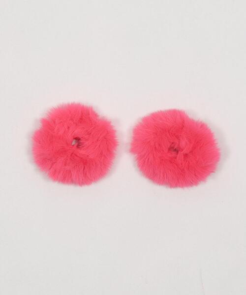 WEGO（ウィゴー）の「WEGO/【2点セット】ファーヘアゴム（ヘアゴム・レディース・ホワイト/ライトピンク・FREE）」の8枚目の写真