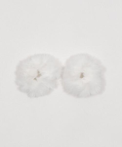 WEGO（ウィゴー）の「WEGO/【2点セット】ファーヘアゴム（ヘアゴム・レディース・ホワイト/ライトピンク・FREE）」の10枚目の写真