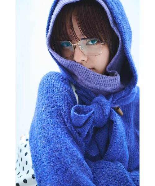 凍り声でトグルカーデとバラクラバのセット 凍り声でトグルカーデとバラクラバのセット（ニット/セーター