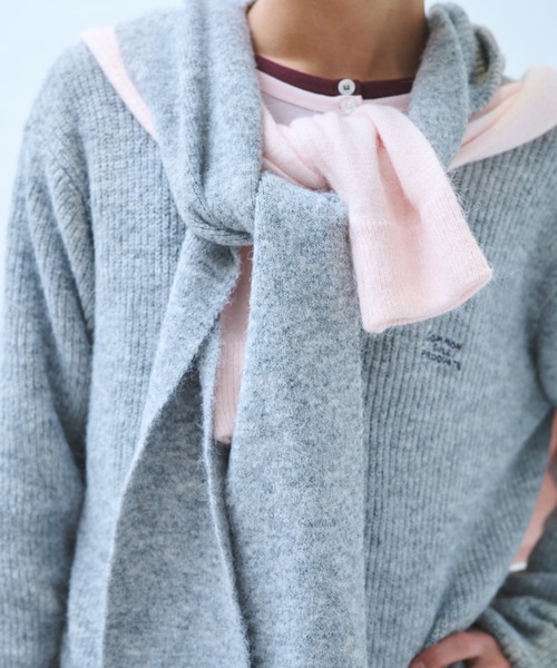 凍り声でトグルカーデとバラクラバのセット 凍り声でトグルカーデとバラクラバのセット（ニット/セーター