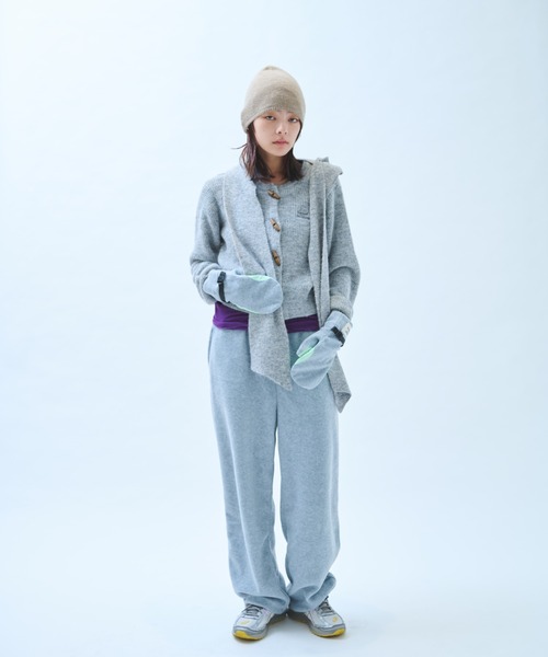 凍り声でトグルカーデとバラクラバのセット 凍り声でトグルカーデとバラクラバのセット（ニット/セーター