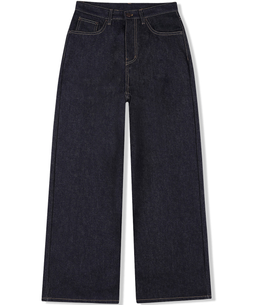 LAUGHER(ラファー)の「CARGO DENIM Pants - DEEP BLUE(デニムパンツ・レディース・その他・MEDIUM/LARGE)」の2枚目の写真
