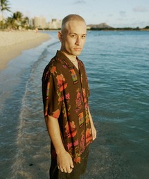 OMBRE ZIP LS SHIRT（シャツ/ブラウス）｜HUF（ハフ）のファッション