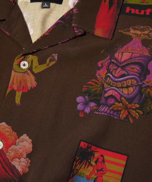 HUF（ハフ）の「HUF X THRASHER HAWAIIAN SHIRT（シャツ/ブラウス・メンズ・マルチ・S/M/L/XL）」の3枚目の写真