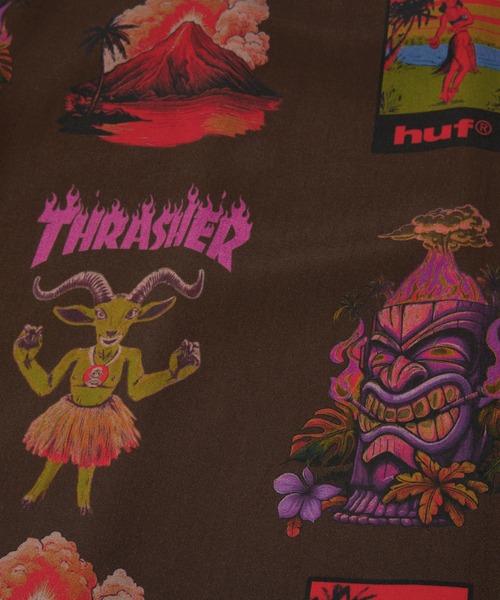 HUF（ハフ）の「HUF X THRASHER HAWAIIAN SHIRT（シャツ/ブラウス・メンズ・マルチ・S/M/L/XL）」の5枚目の写真