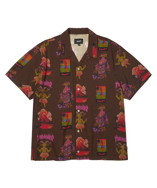 HUF（ハフ）の「HUF X THRASHER HAWAIIAN SHIRT（シャツ/ブラウス・メンズ・マルチ・S/M/L/XL）」の10枚目の写真