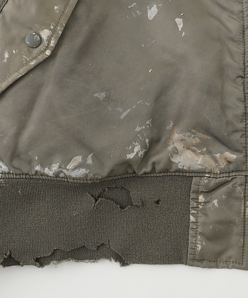 Anachronorm(アナクロノーム)の「ANACHRONORM / アナクロノーム DIRTY NYLON MA-1(MA-1・メンズ・ライトグリーン・LARGE/MEDIUM)」の6枚目の写真