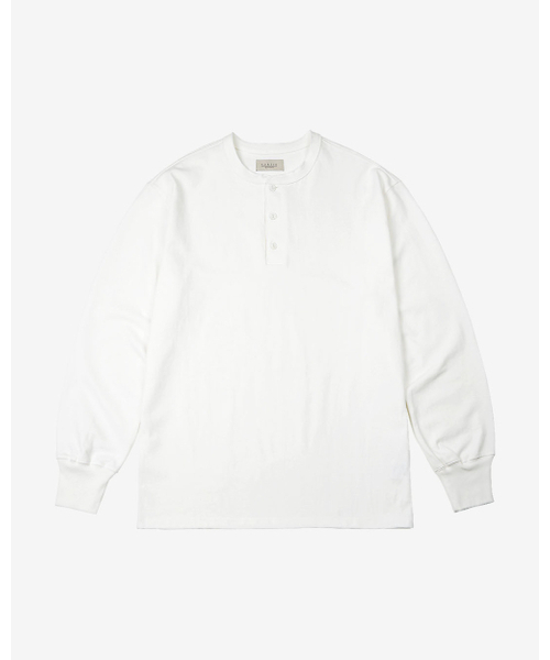 sortie(ソルティ)の「Utility Henly neck Long Sleeve (White)(Tシャツ/カットソー・メンズ・その他・X-LARGE/LARGE/MEDIUM)」の1枚目の写真