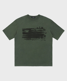 SPフラッグ半袖Tシャツカーキ