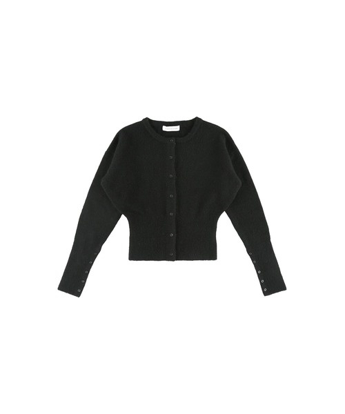 ALEXIA STAM（アリシアスタン）の「Button Knit Cropped Cardigan /ボタンニットカーデ（ニット/セーター・レディース・イエロー/ブラック/グレー・FREE）」の17枚目の写真
