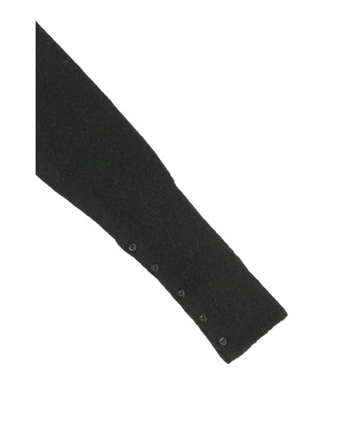 ALEXIA STAM（アリシアスタン）の「Button Knit Cropped Cardigan /ボタンニットカーデ（ニット/セーター・レディース・イエロー/ブラック/グレー・FREE）」の19枚目の写真