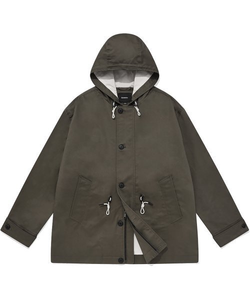 COVERNAT(カバーナット)の「フードパーカーコートジャケットカーキ(ミリタリージャケット・レディース・その他・LARGE/X-LARGE/MEDIUM/SMALL/XX-LARGE)」の3枚目の写真