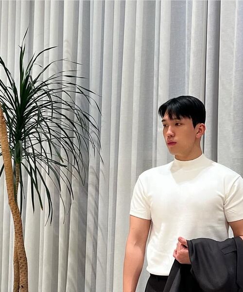 BOWLOW PRODUCT（バウロープロダクト）の「ソフトバンポーラ半袖ニット[ネイビー]（ニット/セーター・メンズ・その他・MEDIUM/LARGE/X-LARGE）」の11枚目の写真