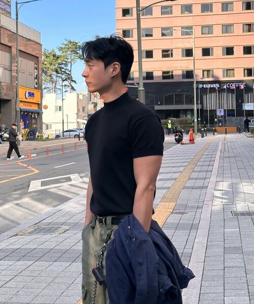 BOWLOW PRODUCT（バウロープロダクト）の「ソフトバンポーラ半袖ニット[ネイビー]（ニット/セーター・メンズ・その他・MEDIUM/LARGE/X-LARGE）」の13枚目の写真