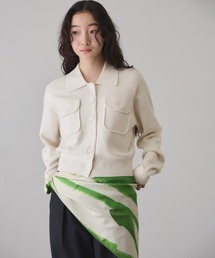 ADAM ET ROPE' | コットンカシミヤポケットカーディガン(カーディガン/ボレロ)