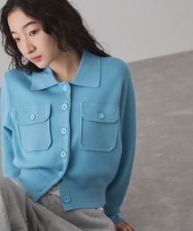 ADAM ET ROPE'｜アダムエロペのカーディガン/ボレロ（ブルー・ネイビー