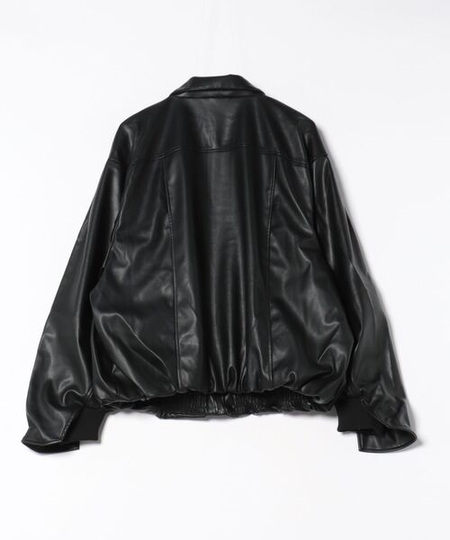Knuth Marf voluminous leather jacket（その他アウター）｜Knuth Marf