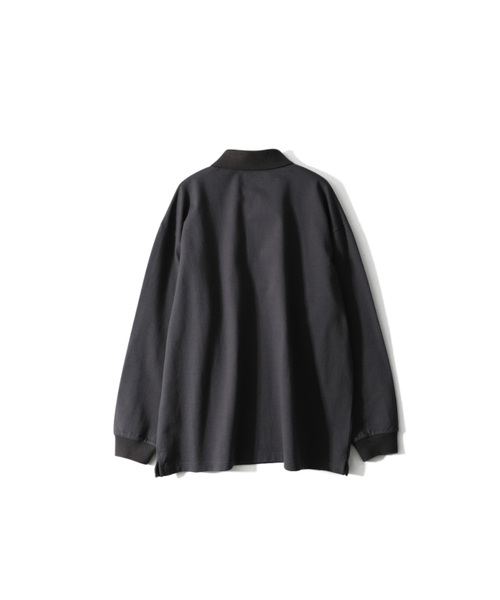 HORLISUN（ホーリーサン）の「Sumerset Long Pique Pullover Shirt Charcoal（ポロシャツ・レディース・その他・LARGE/SMALL/MEDIUM）」の3枚目の写真