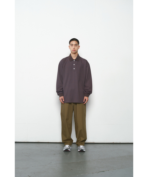 HORLISUN（ホーリーサン）の「Sumerset Long Pique Pullover Shirt Charcoal（ポロシャツ・レディース・その他・LARGE/SMALL/MEDIUM）」の4枚目の写真