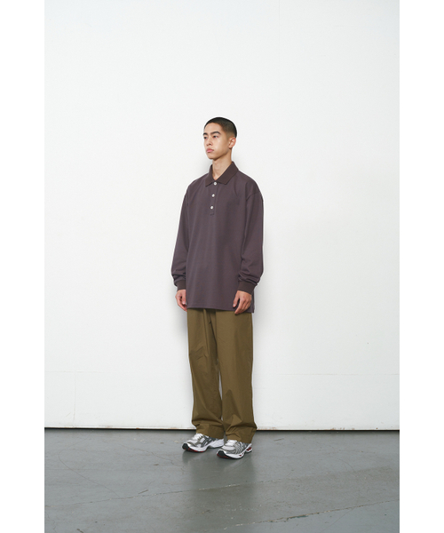 HORLISUN（ホーリーサン）の「Sumerset Long Pique Pullover Shirt Charcoal（ポロシャツ・レディース・その他・LARGE/SMALL/MEDIUM）」の5枚目の写真
