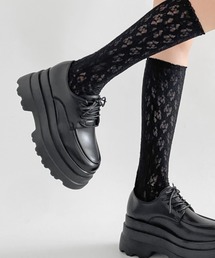 Shoes in Closet | 厚底 トリプルソール ボリューム レースアップ シューズ 6437(ドレスシューズ)