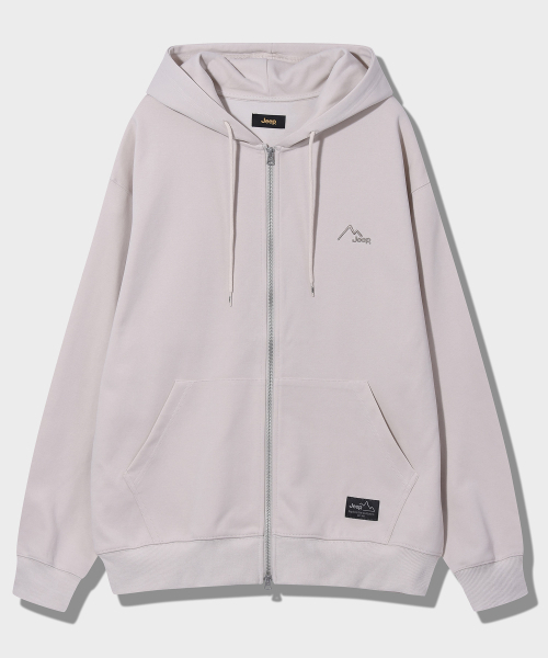 JEEP（ジープ）の「[330g] 2way ピークロゴ フードパーカー (JP5TZU012LE)（パーカー・レディース・その他・MEDIUM/LARGE/X-LARGE/SMALL）」の3枚目の写真