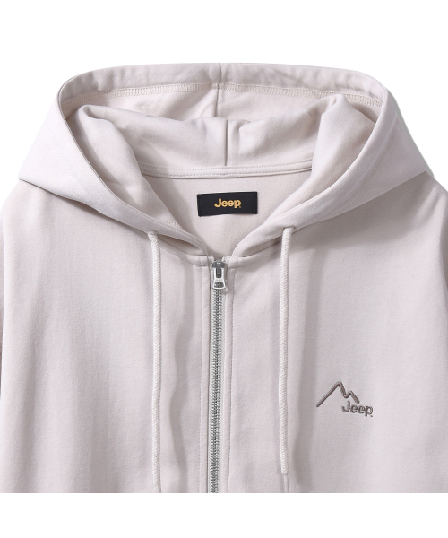 JEEP（ジープ）の「[330g] 2way ピークロゴ フードパーカー (JP5TZU012LE)（パーカー・レディース・その他・MEDIUM/LARGE/X-LARGE/SMALL）」の6枚目の写真