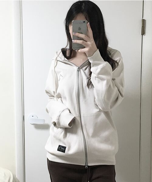 JEEP（ジープ）の「[330g] 2way ピークロゴ フードパーカー (JP5TZU012LE)（パーカー・レディース・その他・MEDIUM/LARGE/X-LARGE/SMALL）」の15枚目の写真