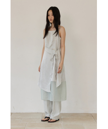 BAILIER（バイリエ）の「オーガンジーレイヤードロングワンピース（ミント）（ワンピース）」