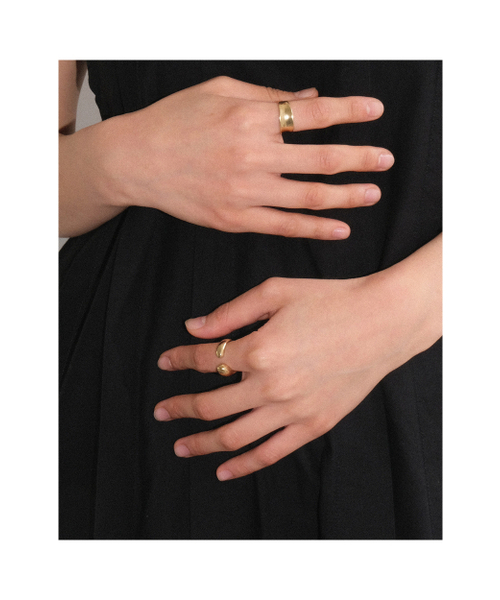 ANOTHERLAYER（アナザーレイヤー）の「Flora Ring - Gold (silver925)（リング・レディース・その他・FREE）」の3枚目の写真