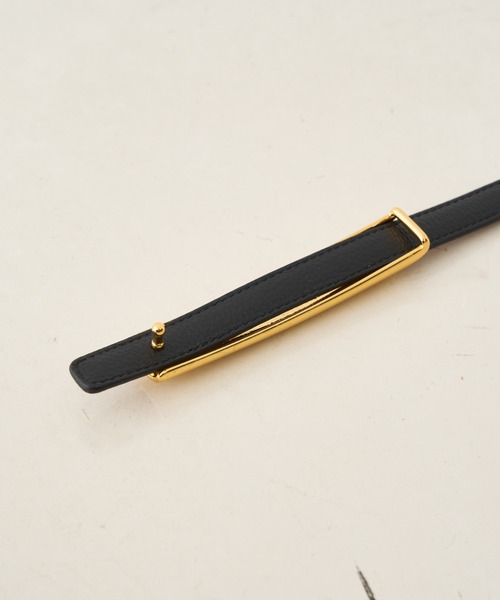 Rouge vif(ルージュヴィフ)の「【ATELIER AMBOISE/アトリエ アンボワーズ】スリムリバーシブルベルト(ベルト・レディース・その他・フリー)」の5枚目の写真