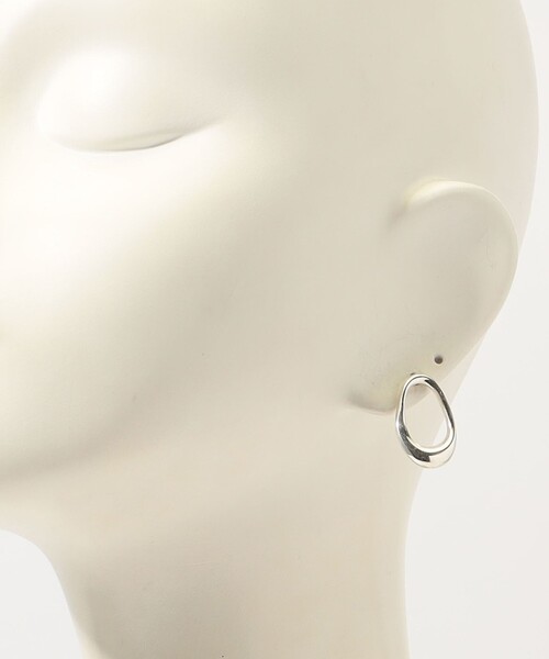 PHILIPPE AUDIBERT（フィリップ オーディベール）の「PHILIPPE AUDIBERT Sparta earrings S シルバーピアス（ピアス（両耳用）・レディース・シルバー・FREE）」の5枚目の写真