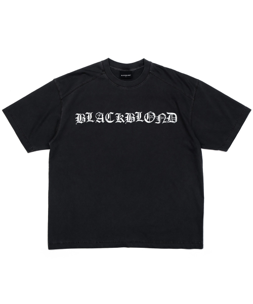 BLACK BLOND(ブラック ブロンド)の「ビビディ クラッシュド ペイツ 半袖Tシャツ (ブラック)(Tシャツ/カットソー・レディース・その他・SMALL/MEDIUM/LARGE/X-LARGE/XX-LARGE/XXX-LARGE)」の12枚目の写真