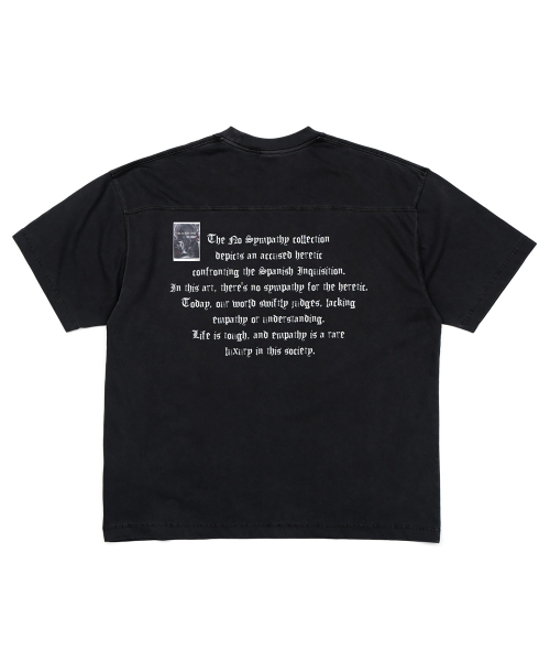 BLACK BLOND(ブラック ブロンド)の「ビビディ クラッシュド ペイツ 半袖Tシャツ (ブラック)(Tシャツ/カットソー・レディース・その他・SMALL/MEDIUM/LARGE/X-LARGE/XX-LARGE/XXX-LARGE)」の11枚目の写真