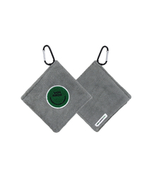 MONBIRDIE GOLF（モンバーディーゴルフ）の「Smile Square Golf Ball Towel D.GREY（スポーツグッズ）」