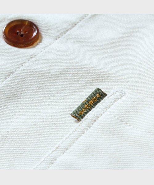 VDR（ブイディアール）の「MOLESKIN CHORE JACKET [Snow White]（ミリタリージャケット・メンズ・その他・MEDIUM/LARGE）」の5枚目の写真