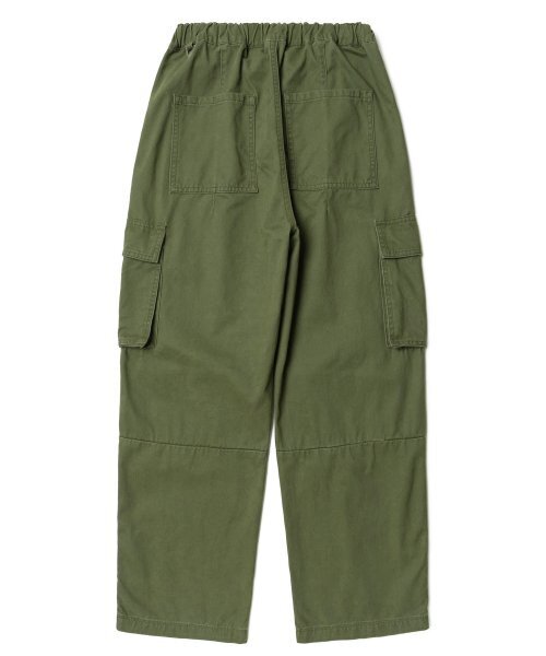 AOTT(アンアウトピット)の「コットンワイドカーゴパンツカーキ(その他パンツ・メンズ・カーキ・MEDIUM/X-LARGE/LARGE)」の3枚目の写真