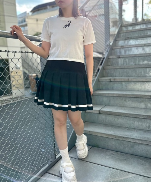 MILK（ミルク）の「CAT Mini Tシャツ（Tシャツ/カットソー・レディース・A・FREE）」の6枚目の写真