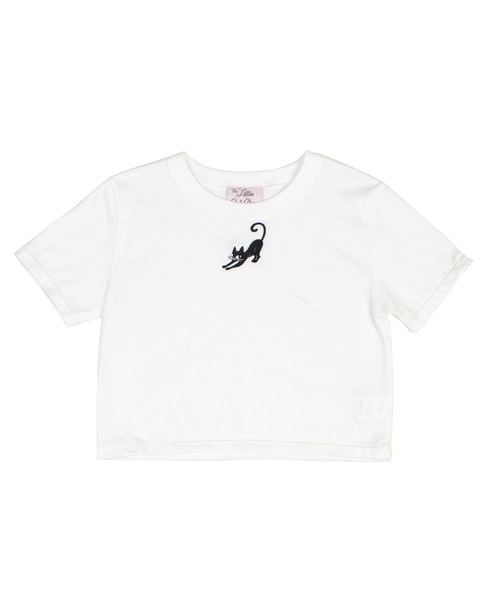 MILK（ミルク）の「CAT Mini Tシャツ（Tシャツ/カットソー・レディース・A・FREE）」の2枚目の写真